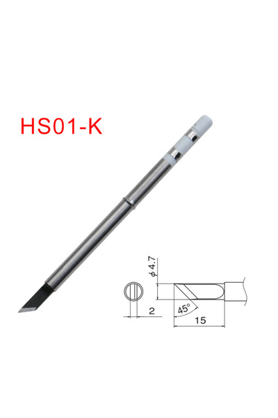 Choice5 HS01-K 1 قطعة HS-01 6Ω أطراف لحام بديلة لسخان اللحام لـ T85/HS-01/GD3...