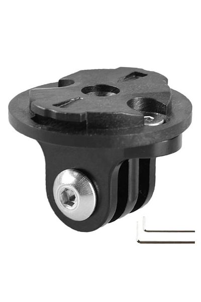VKTECH A Bike Camera Mount Holder Bracket Adapter Cycling Front Light Bracket Camera Stand Bike Computer H.