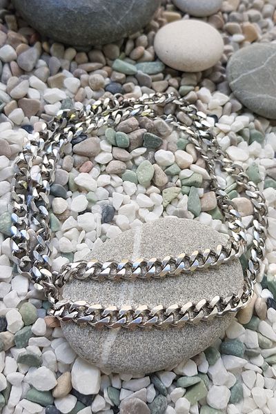 Chavin Flat 54 Cm 5 Mm Steel Men's Chain Dm95-5
