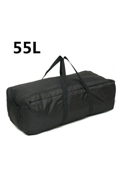 Choice 55L Black Camping Equipment Storage Bag Outdoor Traveling for Men's Women Luggage Travel Duffle Back