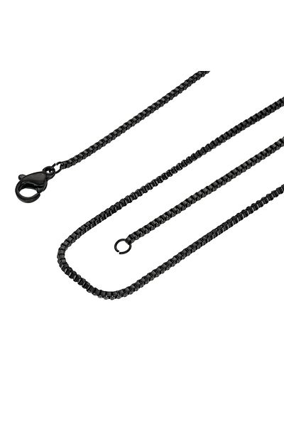 Chavin 45 Cm. 1.5 Mm. Thin Steel Necklace Chain - Eb29