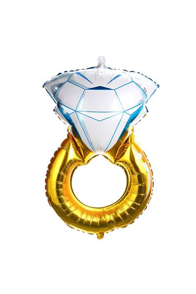 Cin Giant Size Marriage Proposal Solitaire Love 110cmFoil Balloon cin125