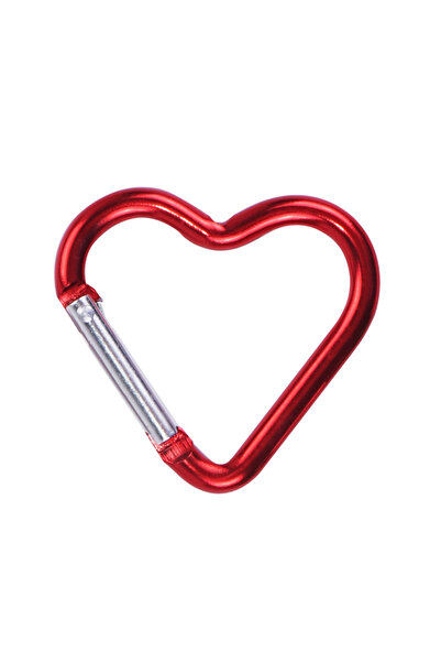 Choice red 1 Pcs Heart-shaped Aluminum Carabiner Key Chain Clip Outdoor Keyri...