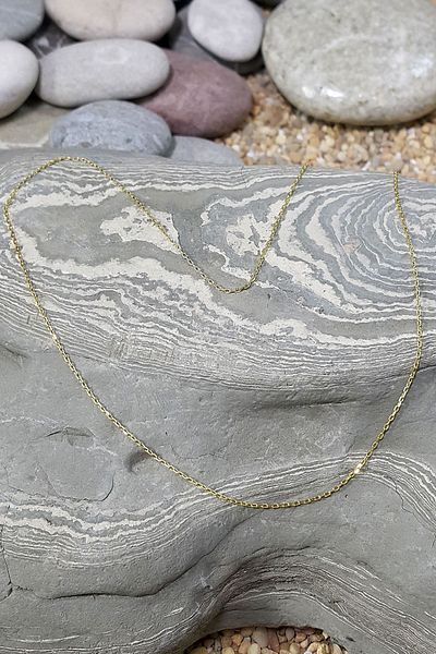 Chavin Gold Plated Necklace Chain Et26
