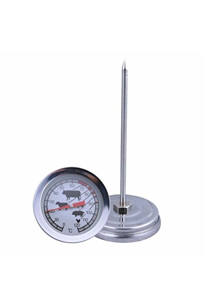 Weather Forecast Çelik Manuel İbreli Et ve Mangal Termometresi thr209