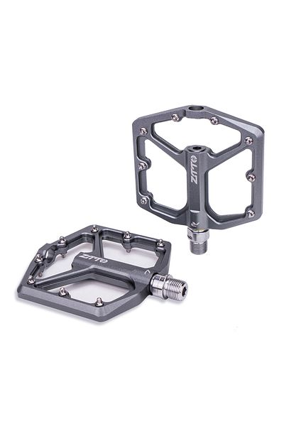 ZTTO JT07 Titanium ZTTO MTB Ultralight Flat Pedal CNC Aluminum Alloy AM Enduro Bike Smooth Bearings 9/16