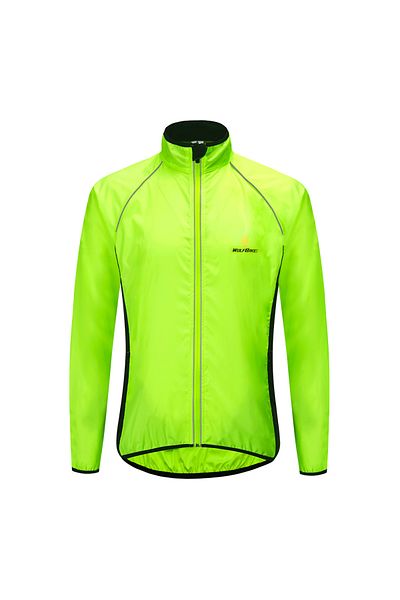 Choice EU XL (ASIA 2XL) BC220-G WOSAWE Men Windproof Waterproof Reflective Cycling Jacket MTB Bicycle Long