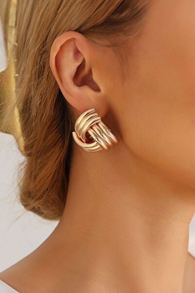 Chavin Gold Bijouterie Retro Style Women's Earrings Ev19Sr