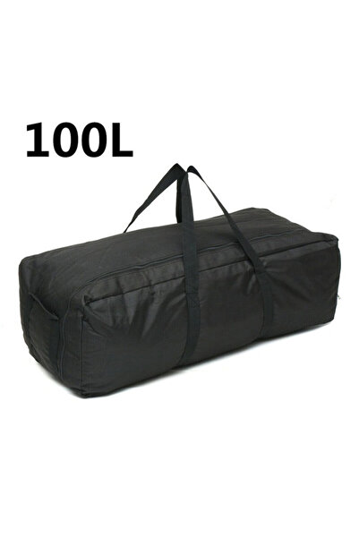 Choice 100L Black Camping Equipment Storage Bag Outdoor Traveling for Men's Women Luggage Travel Duffle Bac