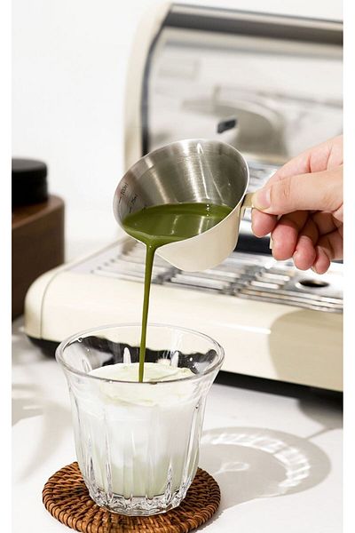 Weather Forecast 100 ml Steel Expresso Cup Coffee Measure Cup