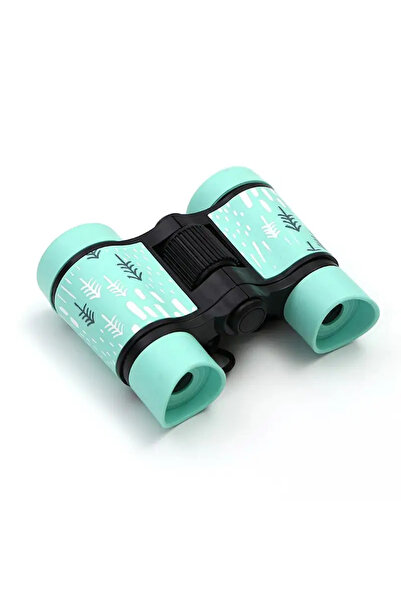 Choice تلسكوب ثنائي العينية أخضر للتخييم في الهواء الطلق للأطفال، تلسكوب تعلي...