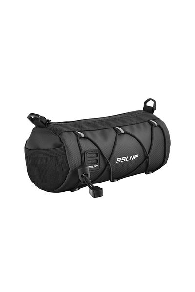 ESLNF White Bike Bag Portable Handlebar Pannier Multi-purpose Large Capacity Backpack Mtb Road Cycli