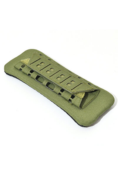 Choice وسادة كتف تكتيكية خارجية خضراء قطعة واحدة، وسادة حبال تكتيكية قابلة لل...