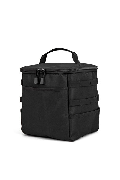 Choice حقيبة تخزين كبيرة الحجم للتخييم في الهواء الطلق باللون الأسود، حقيبة أ...