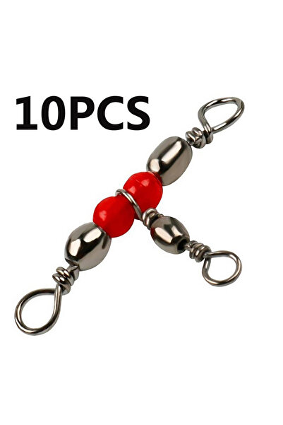 Choice 10 قطع 10/30/50 قطعة حلقة صلبة لصيد الأسماك معدات ملحقات الصيد دوارة ث...