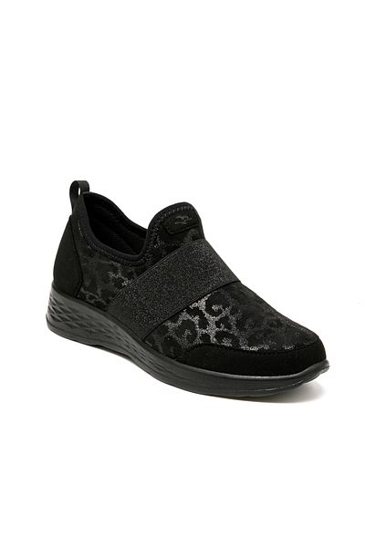Fly Flot Tenis pentru femei / fete (zilnic) 67 H82 AX Fly Flot CLOTH WOMAN Negru