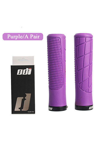 Choice ODI-Purple ODI MTB Grips Lock on Bicycle Handlebar Grips Soft Bicycle ...
