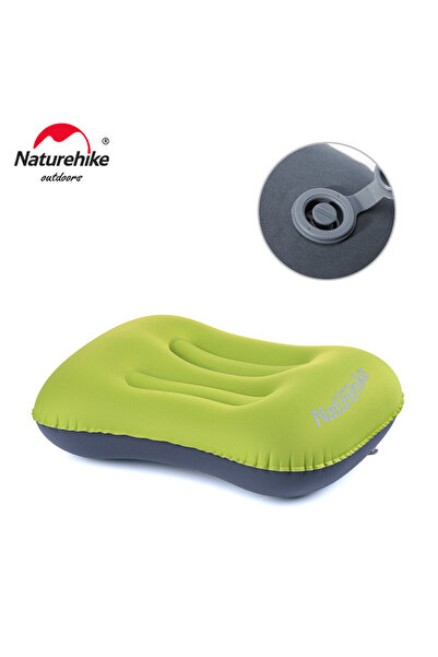 Naturehike وسادة خضراء - وسادة هوائية قابلة للنفخ ذاتيًا