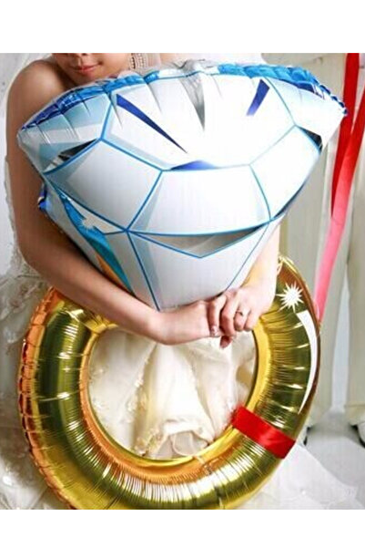 Cin Giant Size Marriage Proposal Solitaire Love 110cmFoil Balloon cin125