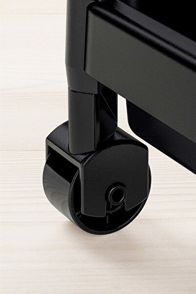 coverest Slim 3 Katlı Tekerlekli Mutfak Ve Banyo Rafı - Dar Alan Baharatlık Havluluk Düzenleyici Organizer