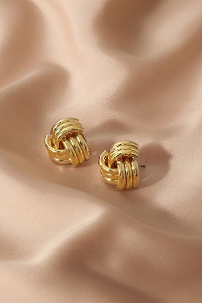 Chavin Gold Bijouterie Retro Style Women's Earrings Ev21Sr