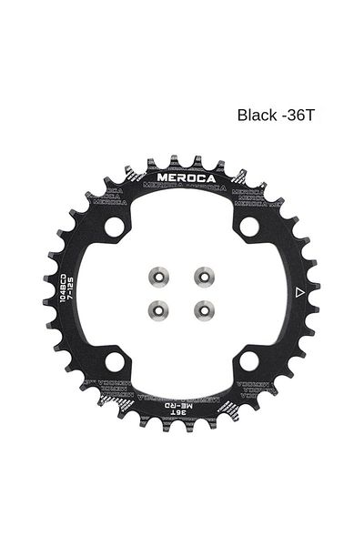 Choice 36T Black MEROCA 104bcd chainring Bicycle chain ring Mtb single chainring Crown 34 teeth 32/34/36/38