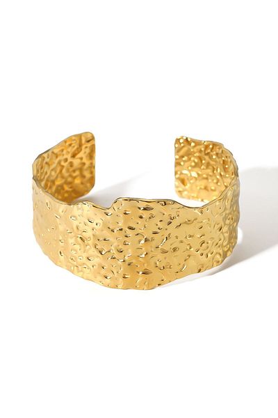 Chavin Et80Sr Model Steel Bracelet - Gold Thick Handcuffs String