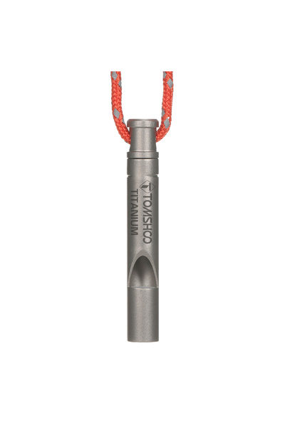 Choice صافرة طوارئ من التيتانيوم من TOMSHOO مع سلك صافرة نجاة خارجية للتخييم ...