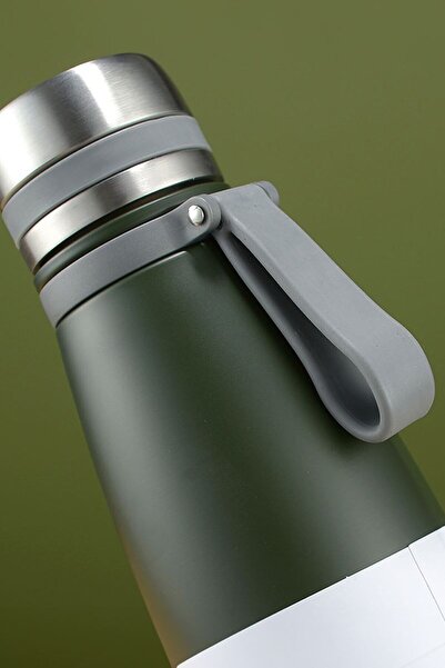 Weather Forecast 304 L Steel Dark Green 850 ml Hot Cold Vacuum Bottle Flask Water Bottle Cin480Ys