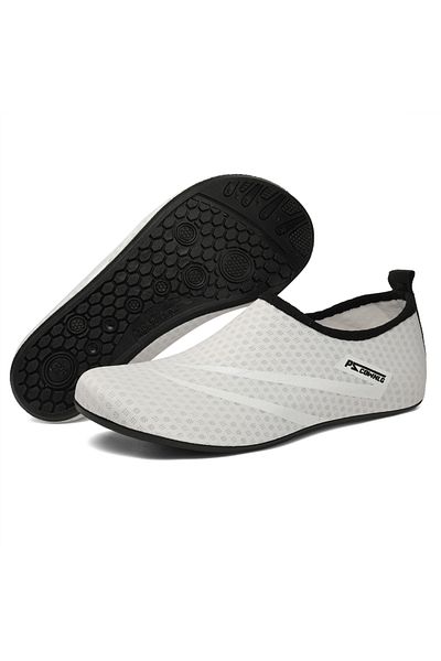 Choice 40   41 WHITE Diving Shoes Women Aqua Shoes Men Beach Swimming Water Sport Socks Barefoot Sneaker Fi
