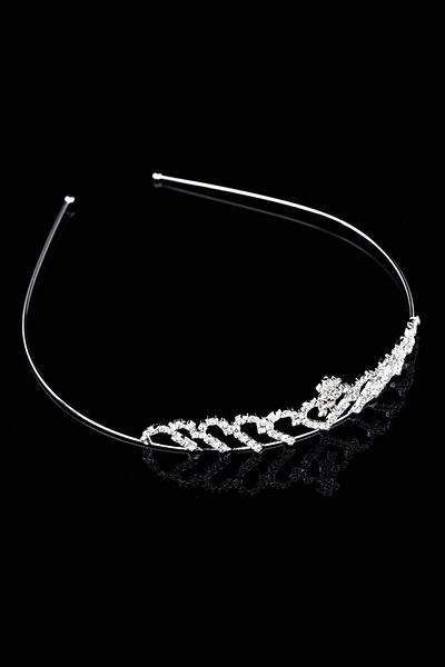 Chavin Es38 Model Stoned Princess Children's Crown and Henna Wedding Crown
