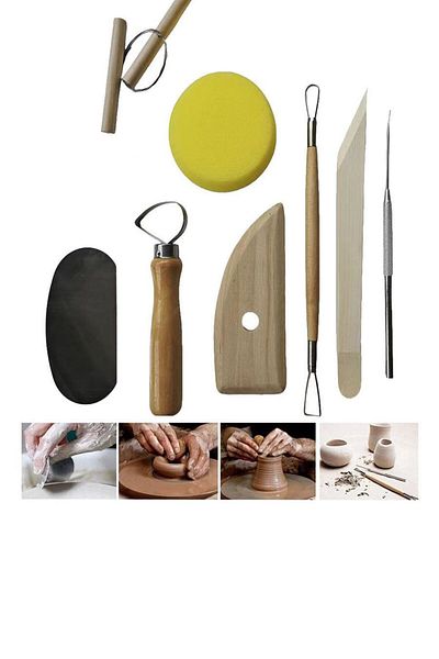 Weather Forecast 8 Piece Ceramic Master Starter Set - Pottery and Correction Apparatus Cin656