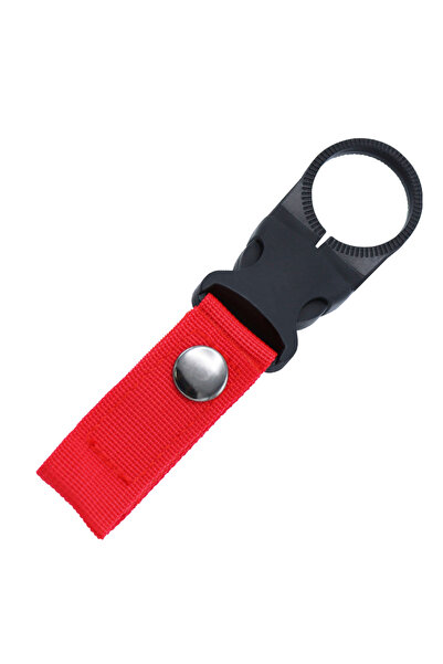 Choice RED Webbing Water Bottle Holder Climbing Carabiner Belt Backpack Hange...