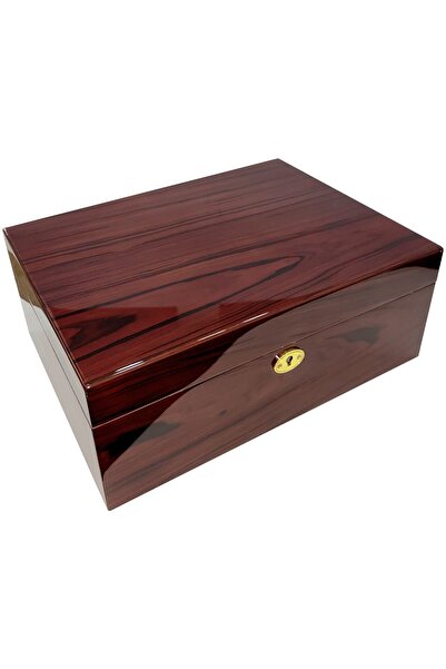 Falconetti De Folu Bordo Anahtarlı Humidor Puro Kutusu rc63-d