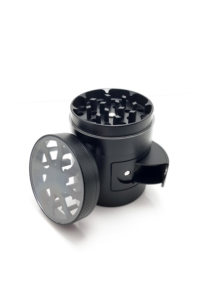 Falconetti Boşaltıcılı 52mm. Tütün Baharat Herbal Öğütücüsü Parçalayıcı pt95