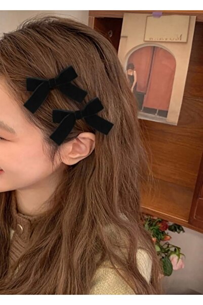 alhifa Set de catarame cu arc din catifea New Fashion