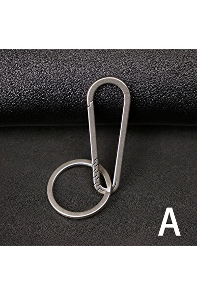 Choice سلسلة مفاتيح معدنية متعددة الوظائف من سبائك التيتانيوم مع مشبك سريع ال...