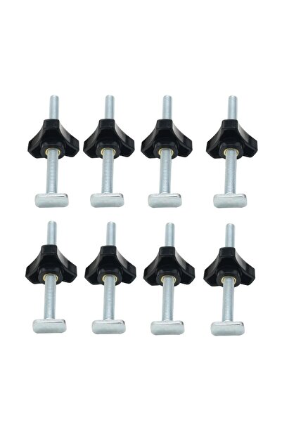 Choice مجموعة مكونة من 8 قطع من 10/16 قطعة من مقبض الترباس على شكل حرف T - مج...