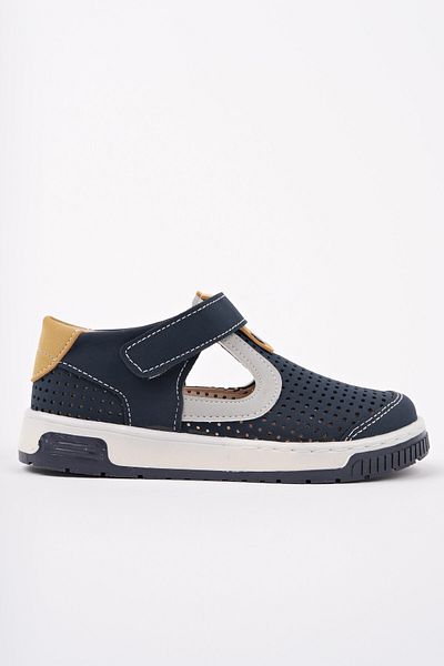 MUGGO Pepe Velcro Perforated Daily Light Sole Unisex Children's Shoes