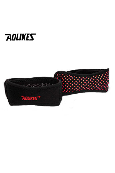 Aolikes دعامات الركبة الحمراء 7920، قطعة واحدة، لعلاج آلام الركبة، وحزام دعم ...