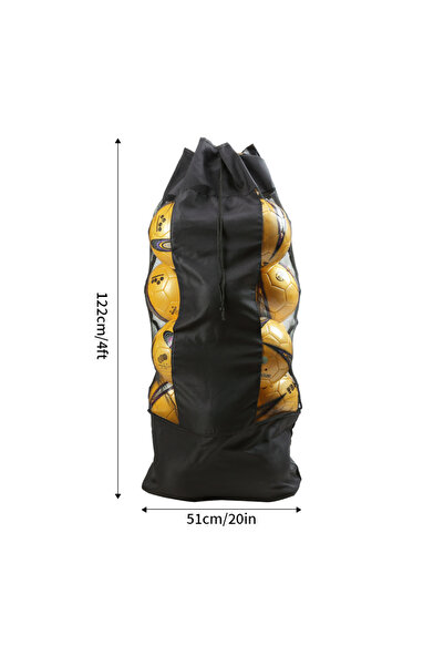 Choice حقيبة كرة كبيرة بكتف واحد حقيبة كرة قدم وكرة سلة وكرة طائرة بسعة كبيرة...