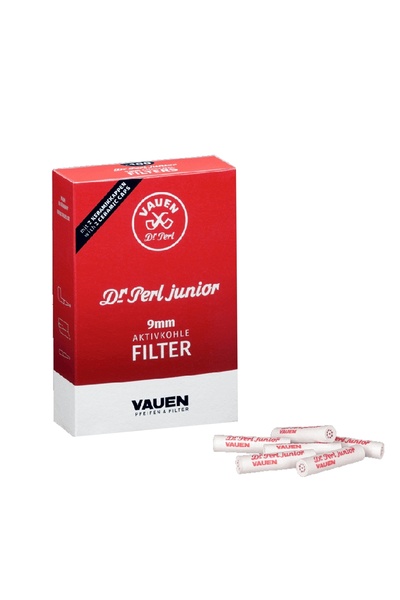 VAUEN 100 adet Dr Perl Junior Pipo Filtresi Filitre 9mm. pp10-100