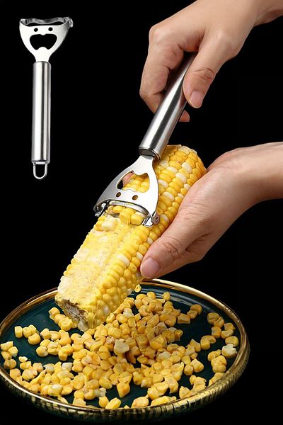 Chavin Maize Grinder Steel Milk Grainer - Weeding Tool Maize Peeler cin783