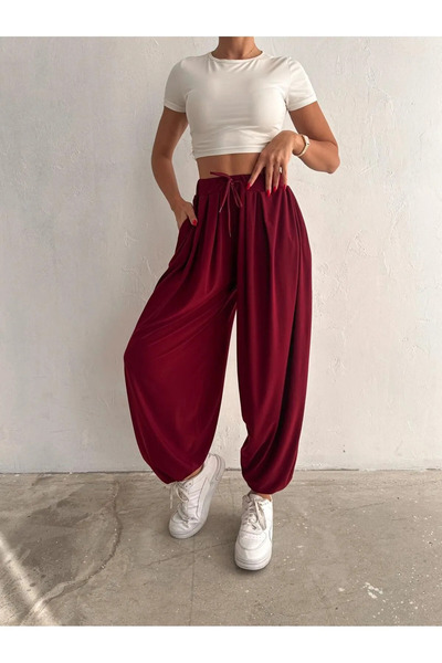 Velista MODAL KUMAŞ YUMUŞAK DOKU ŞALVAR PANTOLON