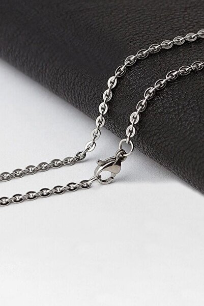 Chavin 55 Cm. 2 Mm. Women Men Steel Necklace Chain Dr99