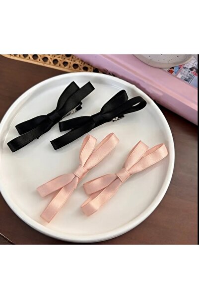 alhifa Satenski novi modni set tankih mašni i kopči