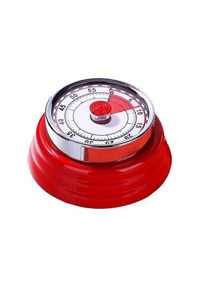 Weather Forecast WF Kırmızı Mekanik Klasik Zilli Mutfak Zamanlayıcı Timer thr301