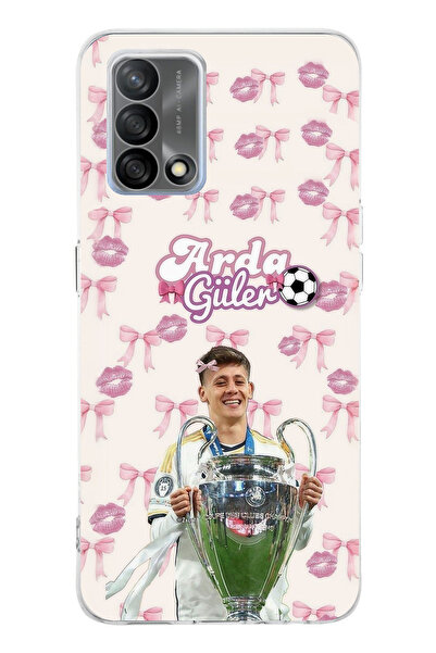 TechTree OPPO A74 Uyumlu Arda Güler Kupa Şeffaf Silikon Kılıf