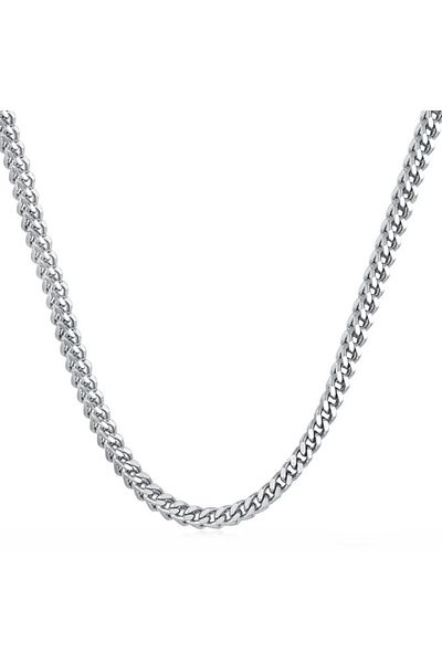 Chavin 5 Mm. 60 Cm. Fish Back Steel Men's Chain Dt61-5