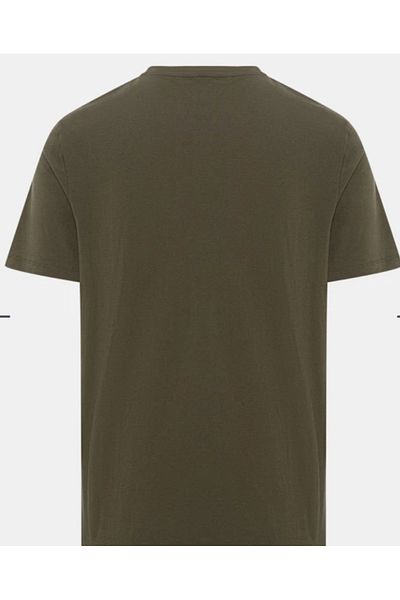 Timberland Camouflage Logo Khaki Men's T-Shirt